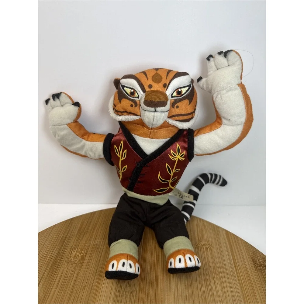 2008 Mattel Kung Fu Panda Tigress 10 Inch Movie Plush Rare‎